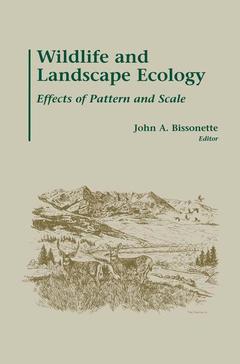 Couverture de l’ouvrage Wildlife and Landscape Ecology