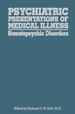 Couverture de l’ouvrage Psychiatric Presentations of Medical Illness