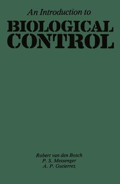 Couverture de l’ouvrage An Introduction to Biological Control
