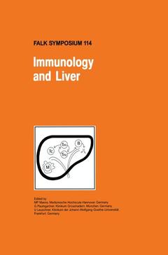 Couverture de l’ouvrage Immunology and Liver