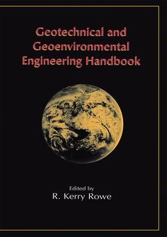 Couverture de l’ouvrage Geotechnical and Geoenvironmental Engineering Handbook