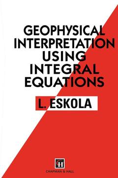 Cover of the book Geophysical Interpretation using Integral Equations