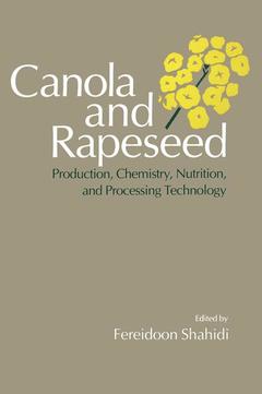 Couverture de l’ouvrage Canola and Rapeseed