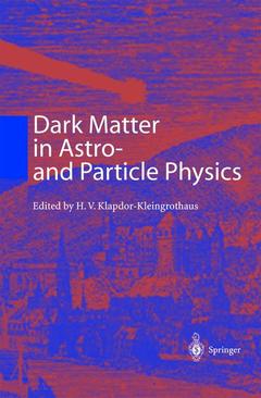 Cover of the book Dark Matter in Astro- and Particle Physics