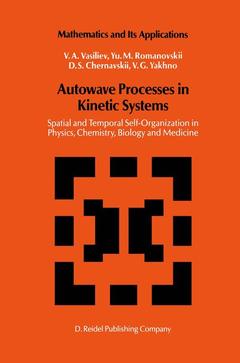 Couverture de l’ouvrage Autowave Processes in Kinetic Systems