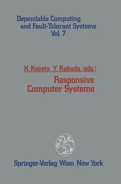 Couverture de l’ouvrage Responsive Computer Systems