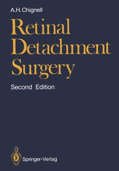 Couverture de l’ouvrage Retinal Detachment Surgery