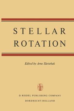 Cover of the book Stellar Rotation