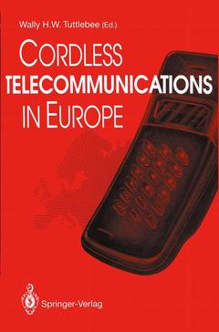 Couverture de l’ouvrage Cordless Telecommunications in Europe