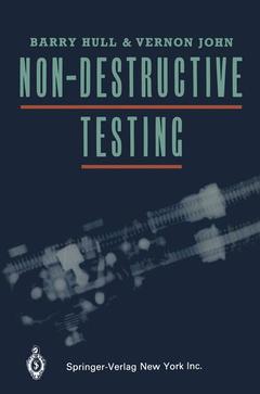 Couverture de l’ouvrage Non-Destructive Testing