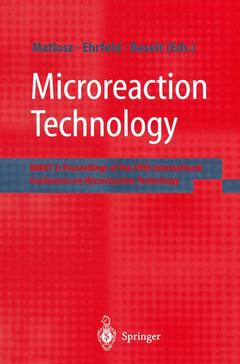 Couverture de l’ouvrage Microreaction Technology