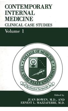 Couverture de l’ouvrage Contemporary Internal Medicine