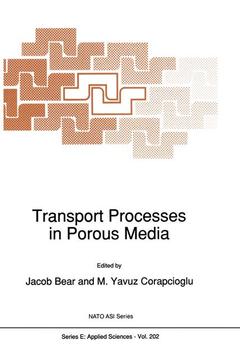 Couverture de l’ouvrage Transport Processes in Porous Media