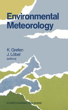 Couverture de l’ouvrage Environmental Meteorology