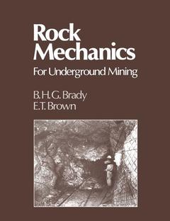 Couverture de l’ouvrage Rock Mechanics