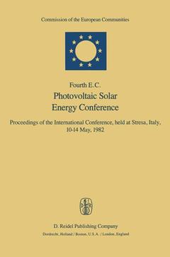 Couverture de l’ouvrage Fourth E.C. Photovoltaic Solar Energy Conference