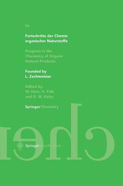 Cover of the book Fortschritte der Chemie organischer Naturstoffe / Progress in the Chemistry of Organic Natural Products 86