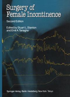Couverture de l’ouvrage Surgery of Female Incontinence