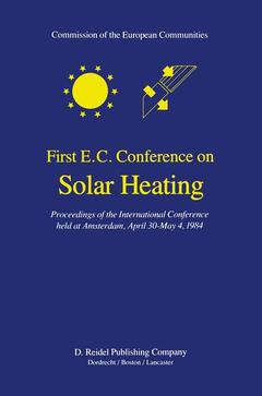 Cover of the book First E.C. Conference on Solar Heating