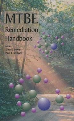 Couverture de l’ouvrage MTBE Remediation Handbook