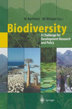 Couverture de l’ouvrage Biodiversity