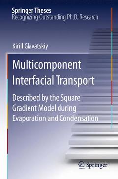 Couverture de l’ouvrage Multicomponent Interfacial Transport