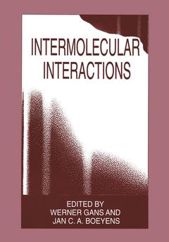 Couverture de l’ouvrage Intermolecular Interactions