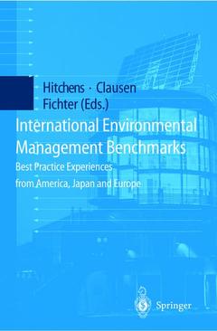 Cover of the book International Environmental Management Benchmarks
