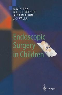 Couverture de l’ouvrage Endoscopic Surgery in Children