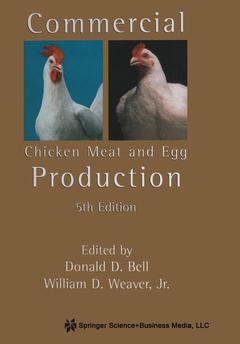 Couverture de l’ouvrage Commercial Chicken Meat and Egg Production