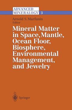 Couverture de l’ouvrage Advanced Mineralogy