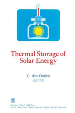 Cover of the book Thermal Storage of Solar Energy