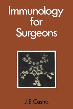Couverture de l’ouvrage Immunology for Surgeons