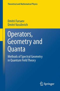 Couverture de l’ouvrage Operators, Geometry and Quanta