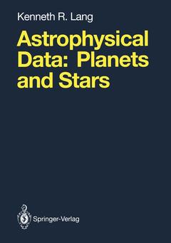 Couverture de l’ouvrage Astrophysical Data