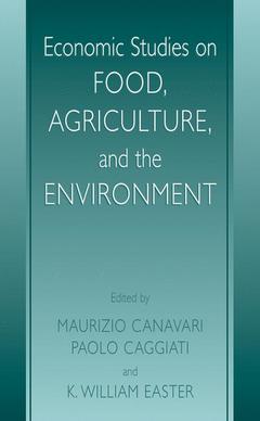 Couverture de l’ouvrage Economic Studies on Food, Agriculture, and the Environment