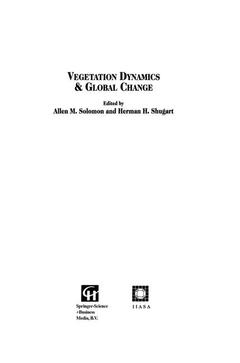 Cover of the book Vegetation Dynamics & Global Change