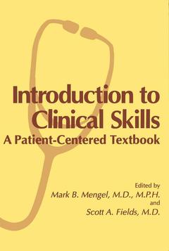 Couverture de l’ouvrage Introduction to Clinical Skills