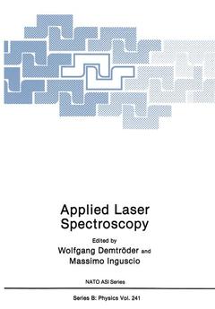 Couverture de l’ouvrage Applied Laser Spectroscopy