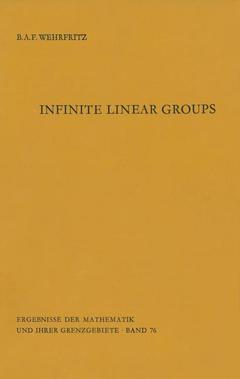 Couverture de l’ouvrage Infinite Linear Groups