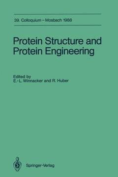 Couverture de l’ouvrage Protein Structure and Protein Engineering