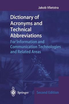 Cover of the book Dictionary of Acronyms and Technical Abbreviations