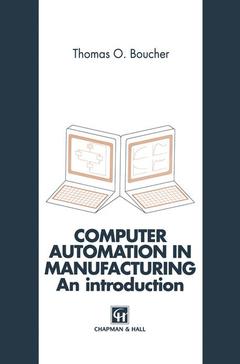 Cover of the book Computer Automation in Manufacturing