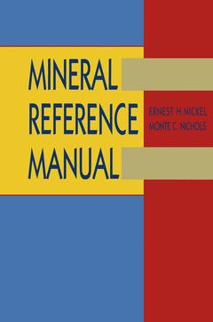 Cover of the book Mineral Reference Manual