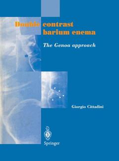 Couverture de l’ouvrage Double contrast barium enema