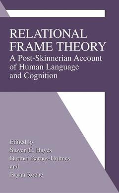 Couverture de l’ouvrage Relational Frame Theory