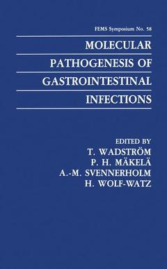 Couverture de l’ouvrage Molecular Pathogenesis of Gastrointestinal Infections