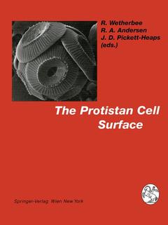 Couverture de l’ouvrage The Protistan Cell Surface