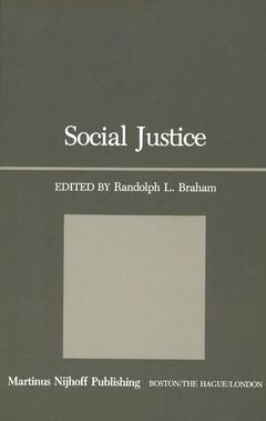 Cover of the book Social Justice