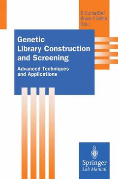 Couverture de l’ouvrage Genetic Library Construction and Screening